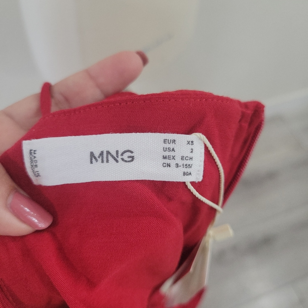 Mango Red Maxi Dress - Picture 9 of 15